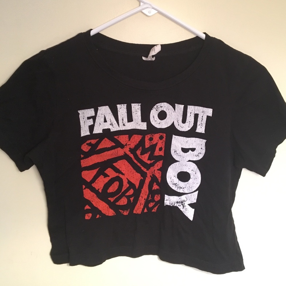 Fall Out Boy Crop Top